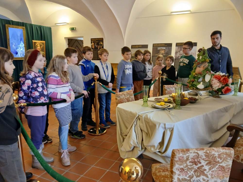 Školní klub na výstavě o Rudolfu II.