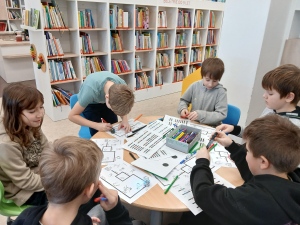 Roboherna (školní klub v knihovně)